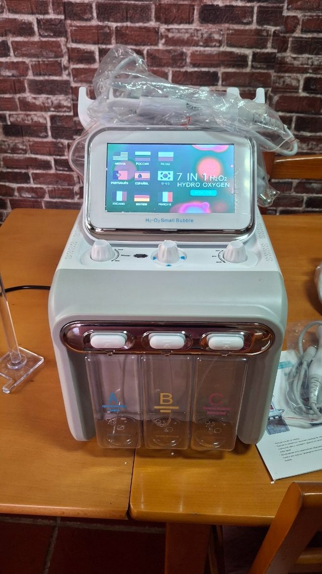 Máquina Limpeza de Pele - H2-O2