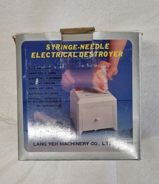 Distruttore aghi elettrico