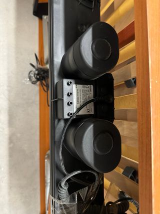 Cama articulada eléctrica marrón