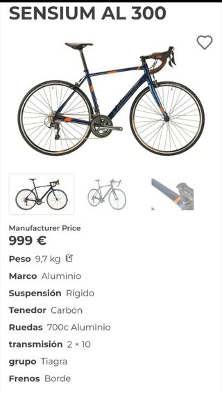 Bicicleta Carretera Sensium AL 300