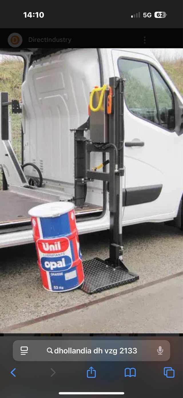 Elevador de puerta trasera Dhollandia