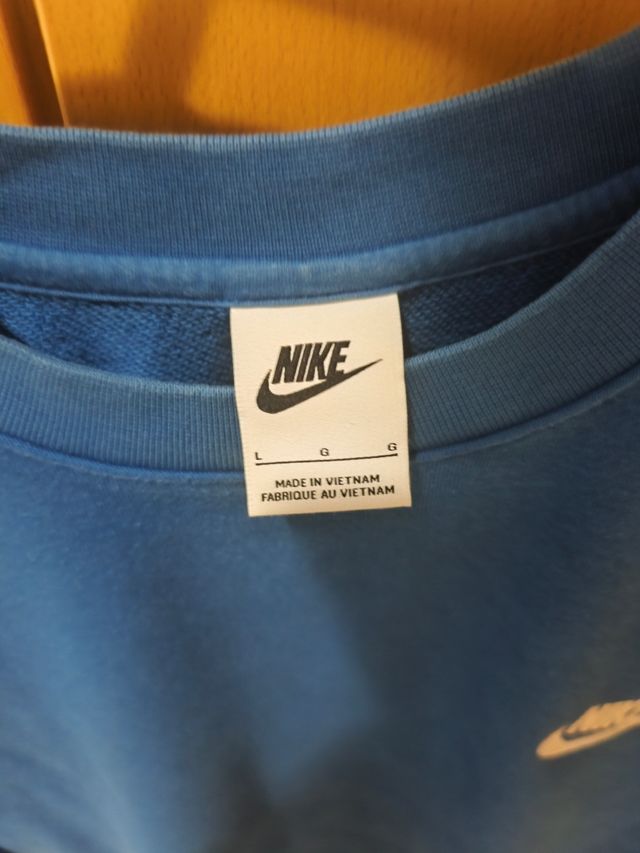 Sudadera Nike azul - Talla L