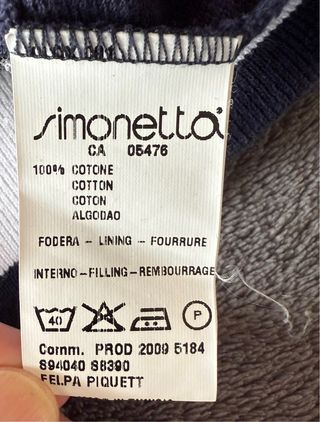 Felpa Fay blu bimbo 12 anni