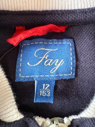 Felpa Fay blu bimbo 12 anni