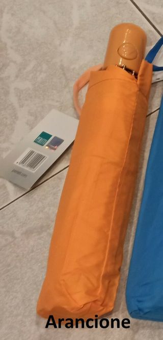 Mini ombrello Perletti arancione