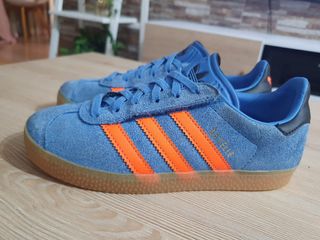 Zapatillas Adidas Gazelle Azul - Talla 34