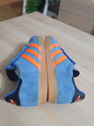 Zapatillas Adidas Gazelle Azul - Talla 34
