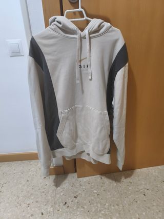 Sudadera Nike Air beige-gris