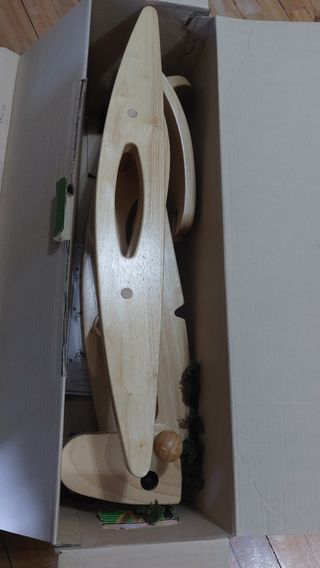Caballito mecedora madera