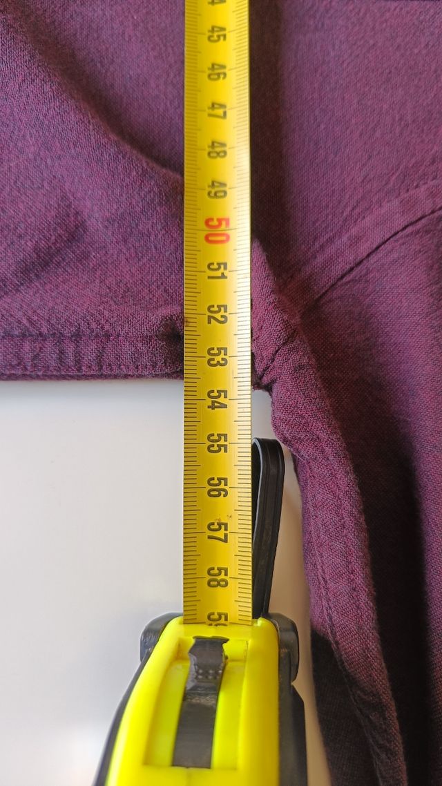 Camisa Green Coast burdeos - Talla M