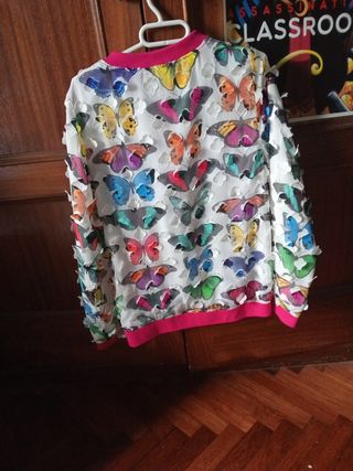 Chaqueta Desigual niña - Mariposas
