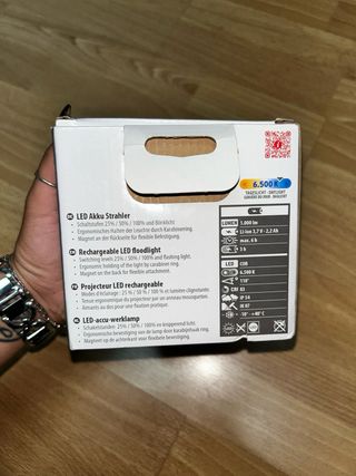Foco LED recargable Brennenstuhl 1000lm