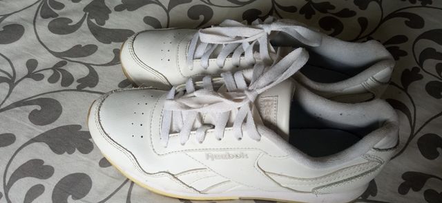 Zapatillas Reebok blancas de piel