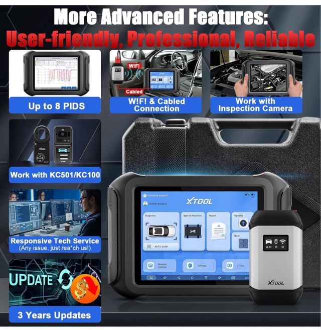 Xtool D9S PRO - Diagnóstico Auto