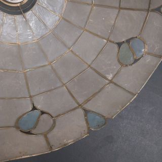 Lampadario vintage madreperla