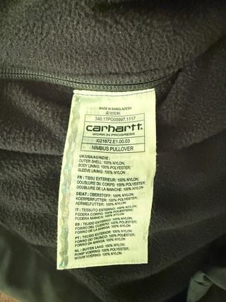 Chaqueta Carhartt negra