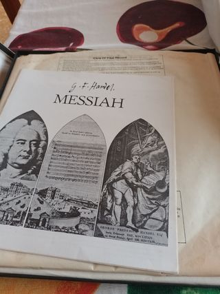 Vinilo Handel Messiah