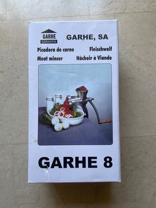 Picadora carne Garhe 8 - Nueva
