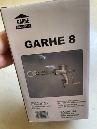 Picadora carne Garhe 8 - Nueva