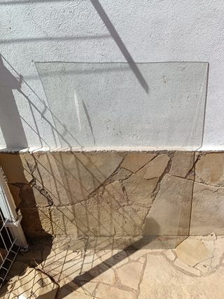 Cristal mesa 120x80 cm