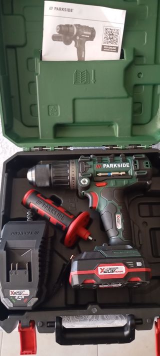Taladro percutor Parkside X20V