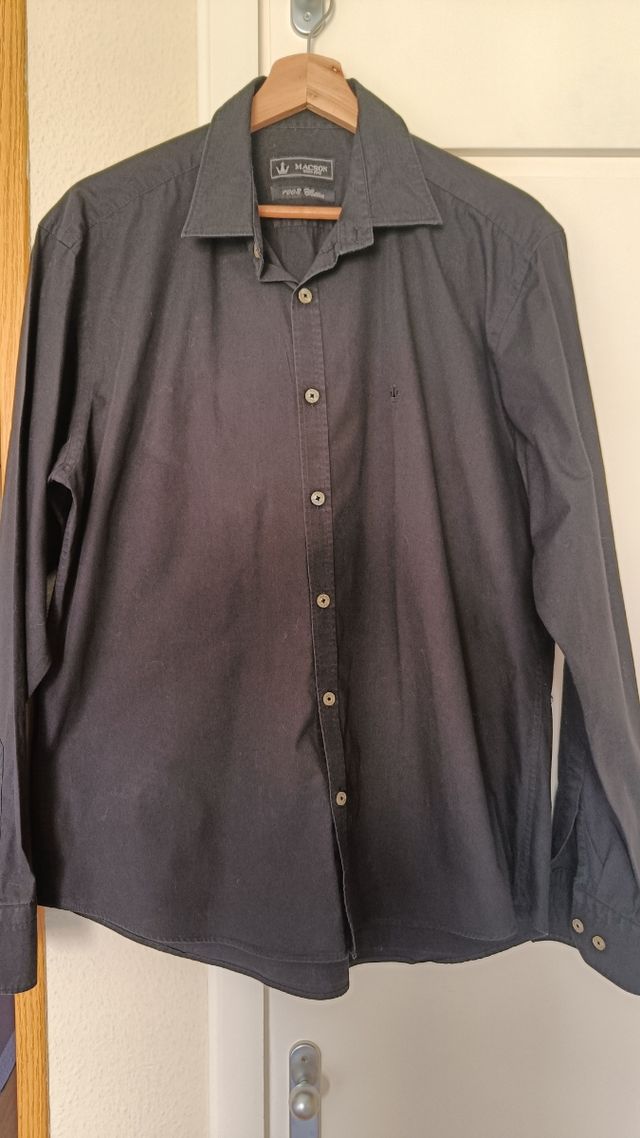Camisa Macson negra XL