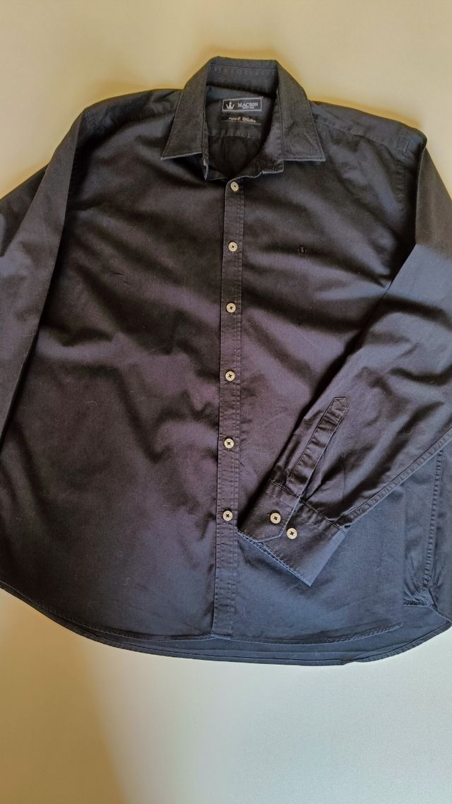 Camisa Macson negra XL