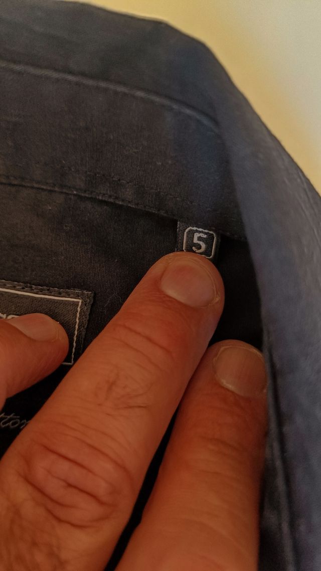 Camisa Macson negra XL