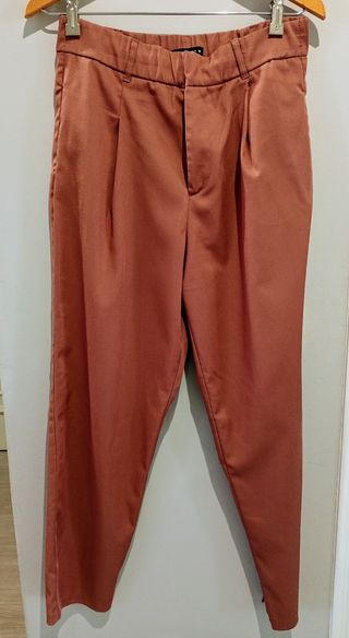 Pantalón Zara rosado - Talla L