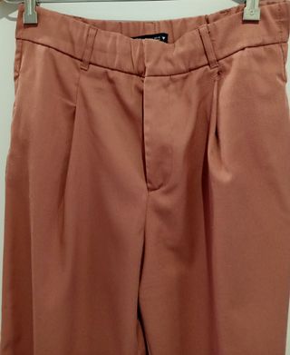 Pantalón Zara rosado - Talla L