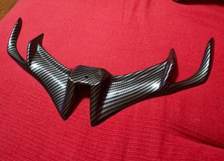 Spoiler delantero moto