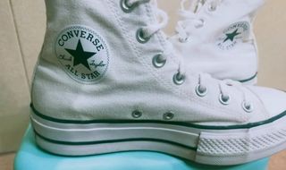 Converse Chuck Taylor blancas doble suela 