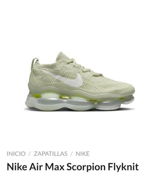 Nike Air Max Scorpion Flyknit 43 Beige
