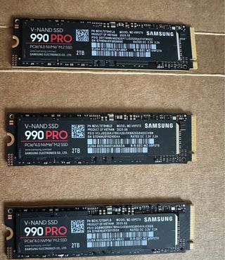 3x Samsung 990 Pro 2TB NUOVA + Garanzia 5 Anni