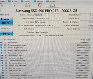 3x Samsung 990 Pro 2TB NUOVA + Garanzia 5 Anni