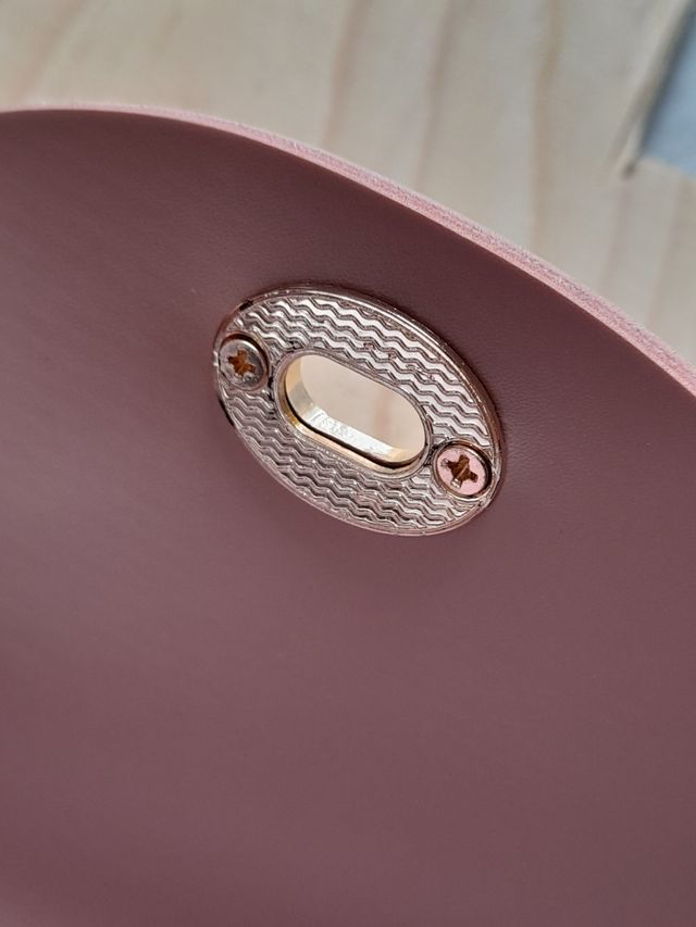 Borsa all'uncinetto rosa