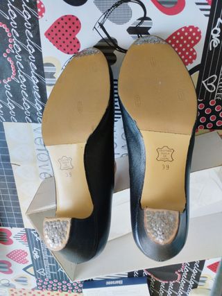 Zapatos baile español - Piel - Nº 39