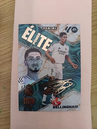 Cromo Bellingham Panini Elite Firmado