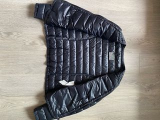 Chaqueta Plumas Benetton negra