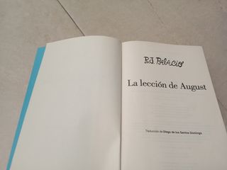 La Leccion De August (Spanish Edition)