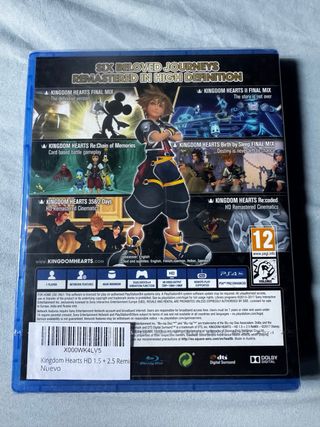 Kingdom Hearts HD 1.5+2.5 Remix PS4