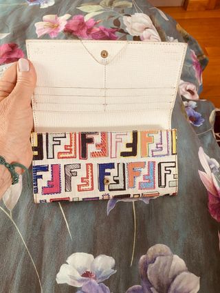 Fendi Portafoglio Fendi Multicolore FF zucca