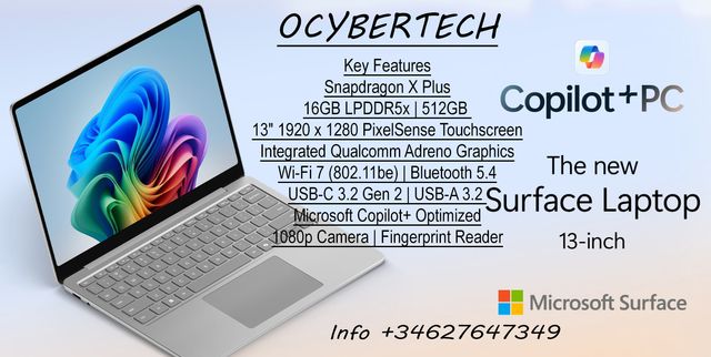 Microsoft Surface Laptop 13" Snapdragon X Plus