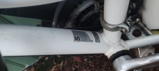 Bicicleta Giant Blanca