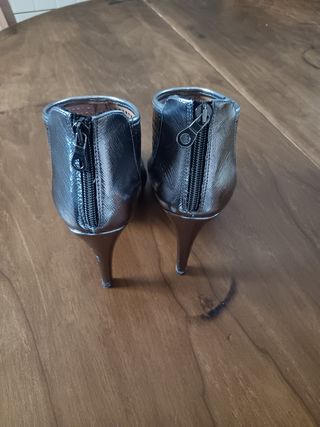 Sandali tacco alto argento