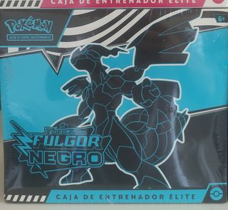 SELLADO ETB Pokémon TCG Fulgor Negro Black Volt
