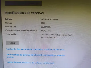 Torre HP Windows 10Pro + Pantalla Lg 22 pulgadas
