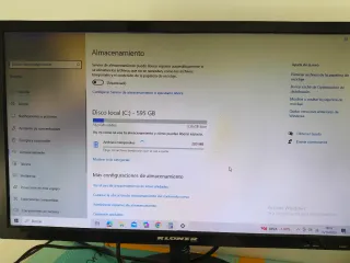 Torre HP Windows 10Pro + Pantalla Lg 22 pulgadas