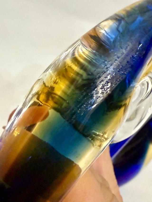 Scultura Cigno Vetro Murano