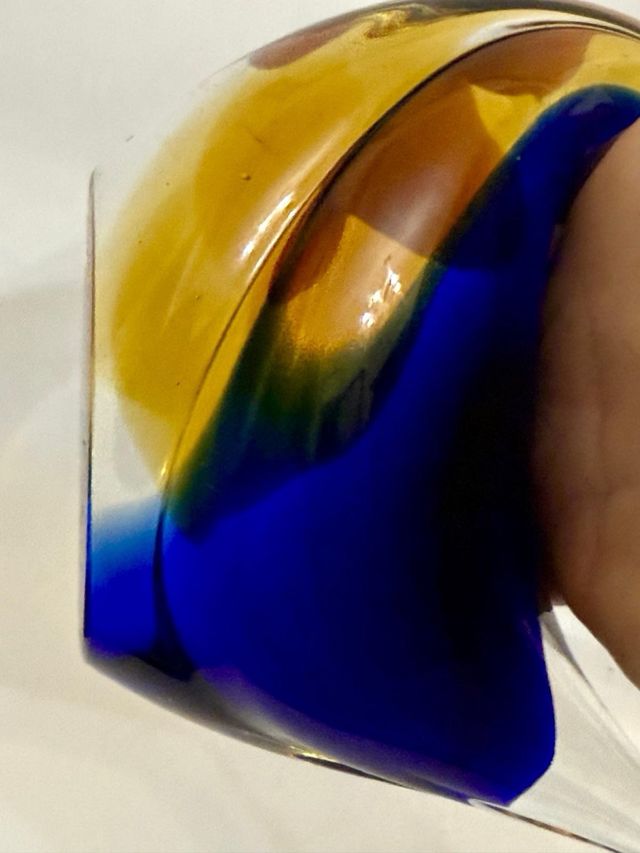 Scultura Cigno Vetro Murano